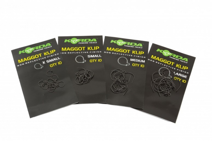 MAGGOT CLIP KORDA MARIME M, 10 BUC / PLIC [1]