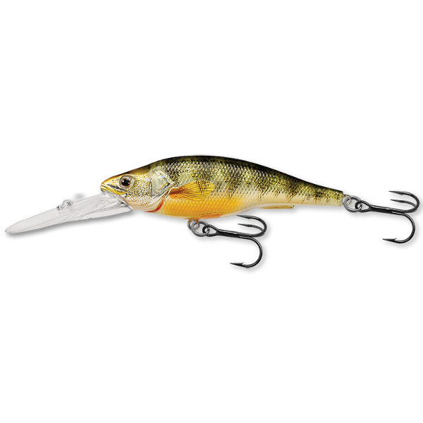 VOBLER LIVE TARGET YELLOW PERCH JERKBAIT 7,3CM/11G 102 METALLIC/GLOSS [1]