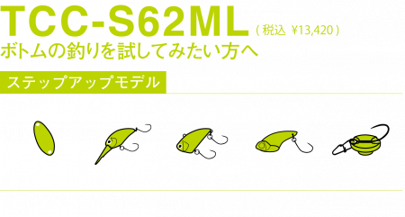 LANSETA JACKALL CONNECTION COMFY S62ML 1,89M/1,5-5G, 2 BUC [5]