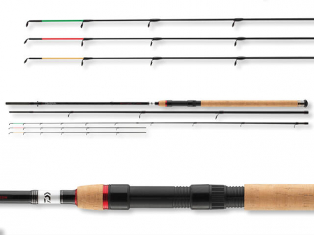 LANSETA DAIWA NINJA X FEEDER, 3+3 BUC, 3,30M/120G [2]