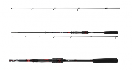Lansete rapitori - Lanseta Daiwa Ninja Mobile spinning, 3 segmente, 2.45 m, 15-50 g