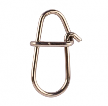 Agrafe monturi rapitori - Agrafe Mustad Power Lure Snap, marime 3, rezistenta 35 kg, 10 buc / plic