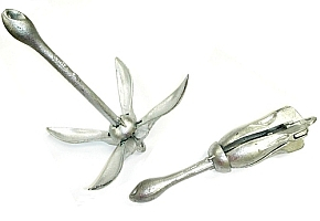 Barci pescuit & accesorii - ANCORA BARCA, 4 BRATE, ALLROUNDMARIN, GREUTATE 6 KG