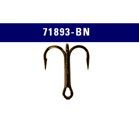 SPORTURI - ANCORA TRIPLA MUSTAD NICHEL 71893BN, NR 1/0, 25 BUC / PLIC
