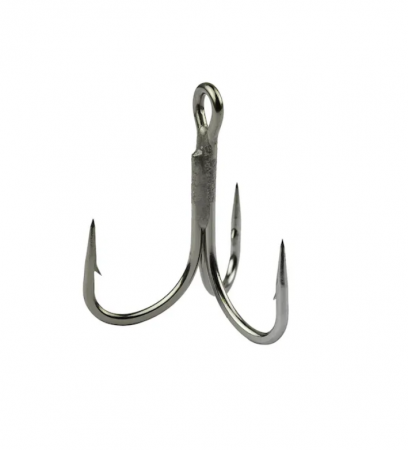 Carlige pescuit rapitori - ANCORA TRIPLA MUSTAD TITAN STEEL JL73NPTS, NR 4, 6 BUC / PLIC