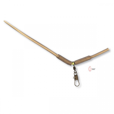 SPORTURI - TUB ANTI TANGLE FLEXIBIL FEEDER CORMORAN, 12 CM, 2 BUC/PLIC