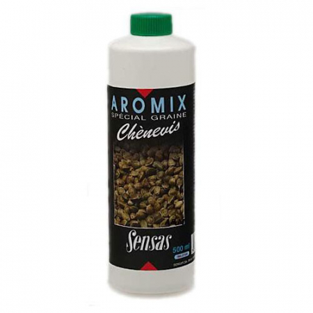 Aditivi & arome pescuit - AROMA CONCENTRATA SENSAS AROMIX CANEPA, 500 ML
