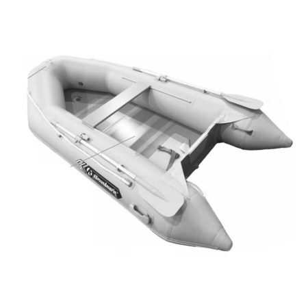 SPORTURI - Barca pneumatica Allroundmarin Kiwi 3.20 m gri cu podina