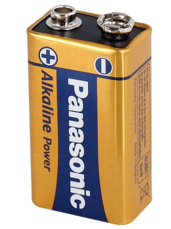 Baterie 9V Panasonic Alkaline Power [1]