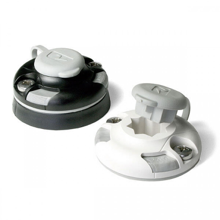 Barci pescuit & accesorii - BAZA CU CAPAC PENTRU SUPORT RAILBLAZA BLACK ALLROUNDMARIN