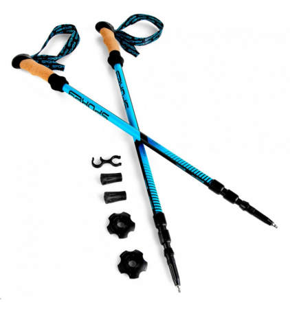 Bete trekking telescopice Spokey Creek, 3 segmente, 105-135 cm [5]