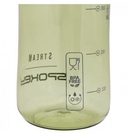 Bidon apa Spokey Stream, 0.52 litri, BPA free, verde [3]