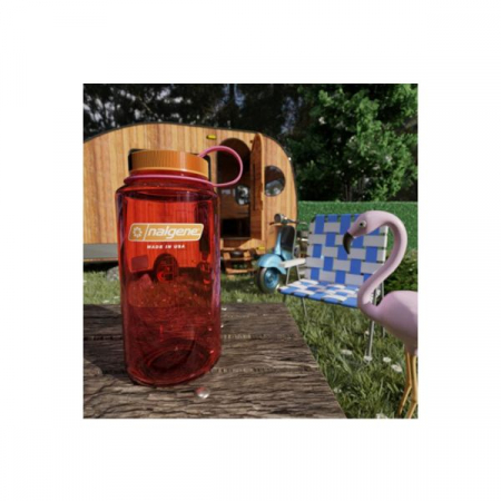 Bidon Nalgene Sustain Wide-Mouth 1 litru flamingo pink [3]