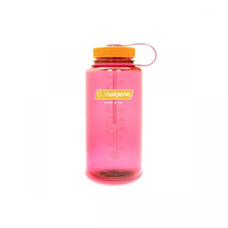 Bidoane - Bidon Nalgene Sustain Wide-Mouth 1 litru flamingo pink