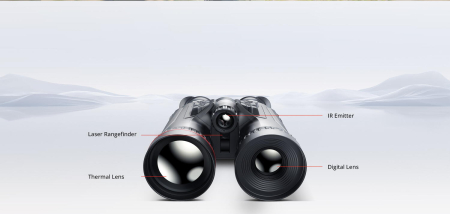 Binoclu cu termoviziune Hikmicro Habrok Pro HX60LS 1920x1080 [4]