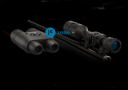 BINOCLU ATN DAY/NIGHT BINOX 4K 25MM 4-16X 3864X2218 WIFI [4]