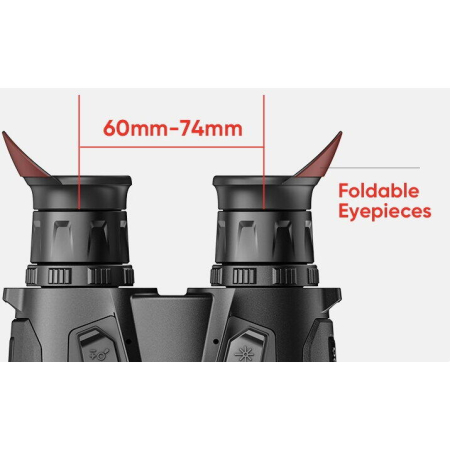 Binoclu cu vedere termica Hikmicro Habrok 4K HE25LN LRF 5,5-22X60 256X192 64GB [5]