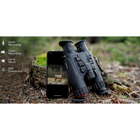 Binoclu cu vedere termica Hikmicro Habrok 4K HE25LN LRF 5,5-22X60 256X192 64GB [6]