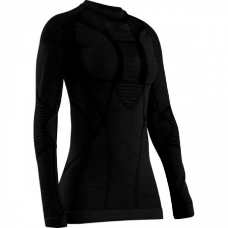 Lenjerie de corp - BLUZA DE CORP BARBATI X-BIONIC 4.0 MERINO BLACK