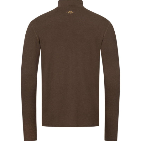 Bluza barbati base layer Blaser Jonar merino dark brown [1]