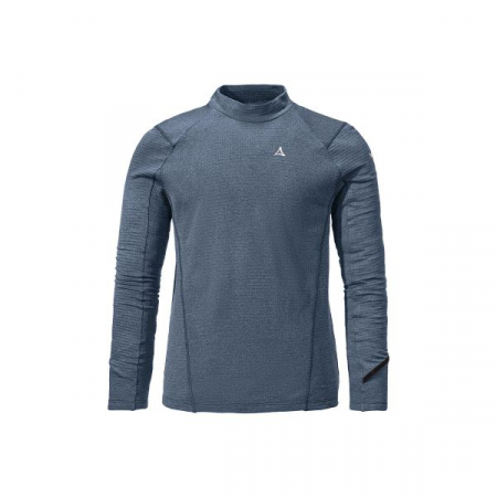 Hanorace, pulovere, bluze - Bluza termica barbati Schoffel Cristallo navy blazer