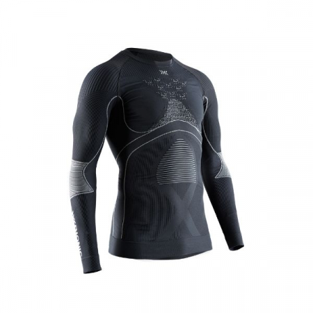 IMBRACAMINTE - BLUZA DE CORP DAMA X-BIONIC ENERGY ACCUMULATOR 4.0 CHARCOAL/PEARL GREY