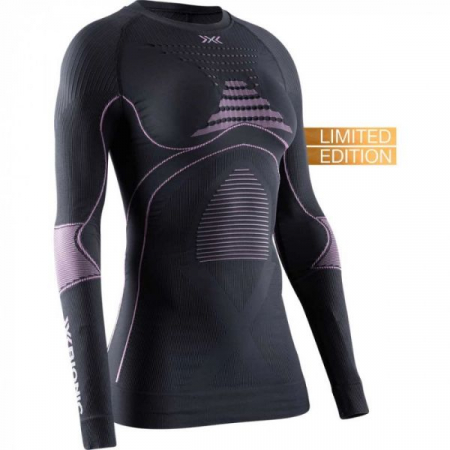 IMBRACAMINTE - BLUZA DE CORP DAMA X-BIONIC ENERGY ACCUMULATOR ORIGINS CHARCOAL/FUCHSIA