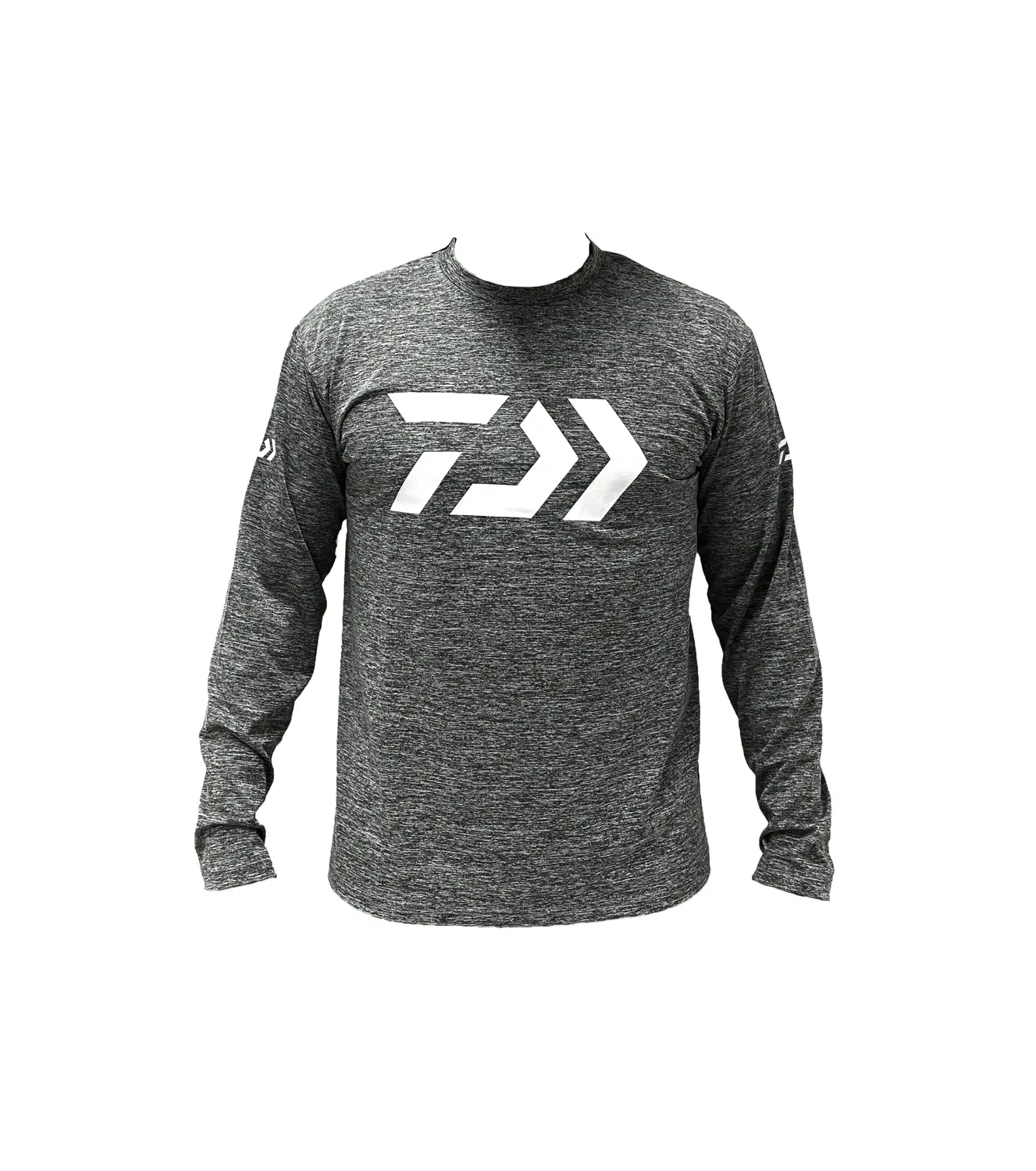 Hanorace, pulovere, bluze - Bluza cu maneca lunga pentru barbati Daiwa S 30 dark grey