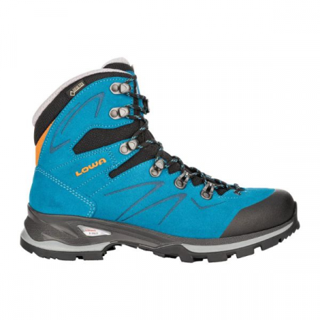 Bocanci & ghete - BOCANCI DRUMETIE DAMA LOWA BADIA GTX TURQUOISE/MANDARIN
