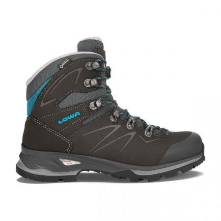 Bocanci & ghete - BOCANCI DRUMETIE DAMA LOWA BADIA GTX ANTHRACITE/BLUE