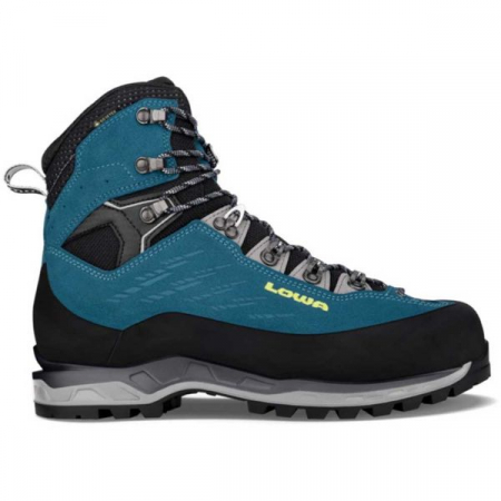 Bocanci & ghete - BOCANCI DRUMETIE BARBATI LOWA CEVEDALE II GTX TURQUOISE/LIME
