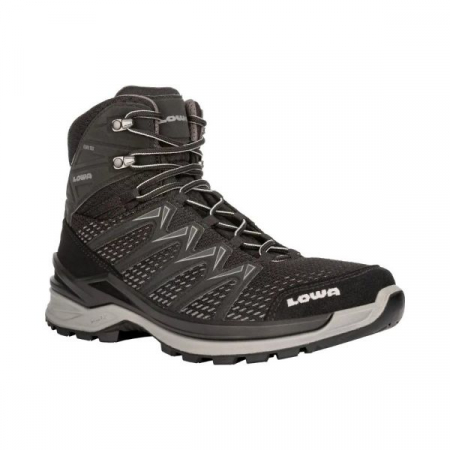Bocanci & ghete - Bocanci barbati Lowa Innox PRO GTX MID black grey