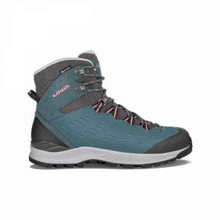 Bocanci & ghete - BOCANCI DAMA LOWA EXPLORER II GORETEX GTX MID PETROL/ROSE