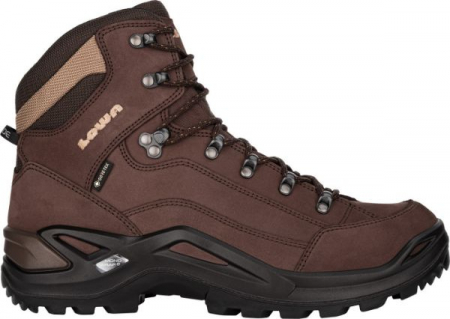 Bocanci & ghete - BOCANCI BARBATI LOWA RENEGADE GORETEX MID GTX ESPRESSO/BROWN