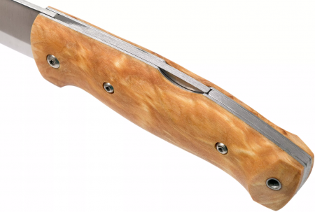 BRICEAG HELLE BLEJA, OTEL INOX, TEACA PIELE, LAMA 85 MM [7]