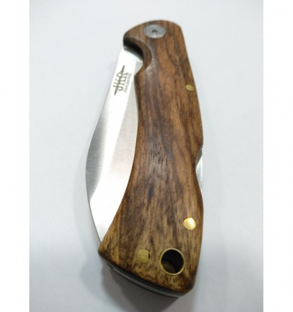 Briceag Joker, lama 7.8 cm otel inox, blocabila, maner lemn [1]