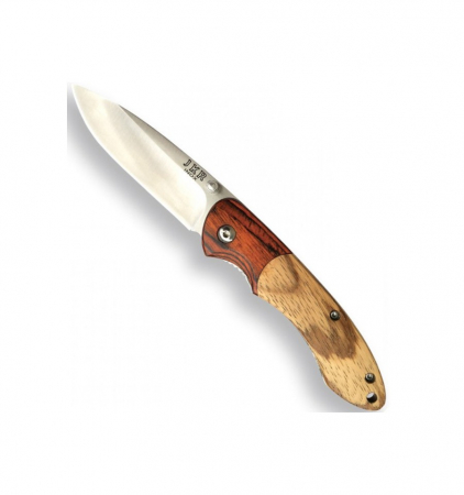 Briceaguri vanatoare - Briceag Joker lama otel inox 7.5 cm, maner lemn