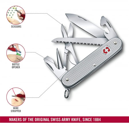Briceag multifunctional Victorinox Farmer Alox [3]