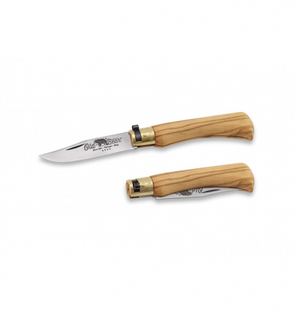 Bricege - Briceag Old Bear Classic Olive wood, lama 80 mm
