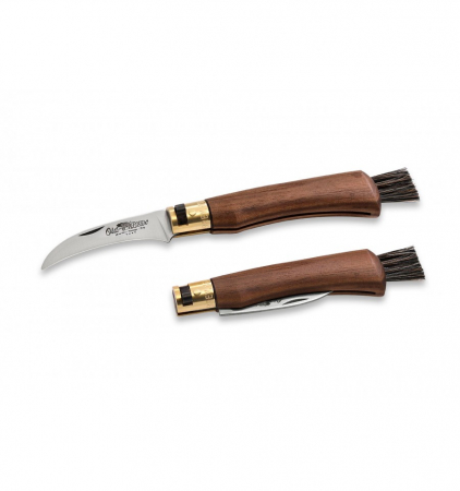 Sport & Activitati in aer liber - Briceag Old Bear Mushroom walnut pentru ciuperci, lama 68 mm