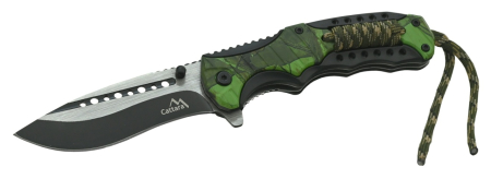CAMPING & DRUMETII - Briceag tactic Cattara Jungle cu paracord