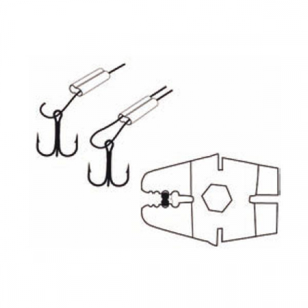 BRIDE DUBLA MUSTAD 1,9MM 20 BUC / PLIC [1]