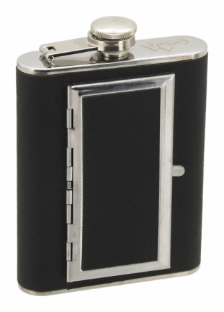 Butelca 175 ml cu tabachera Cattara [0]