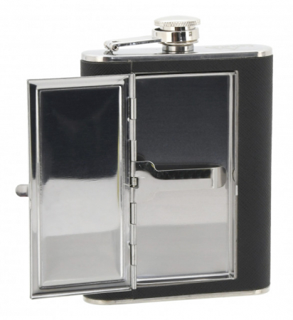 Butelca 175 ml cu tabachera Cattara [5]