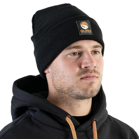 Caciuli & fes-uri - Caciula Guru patch beanie neagra
