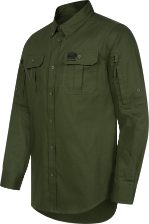 Camasa barbati Mauser Stalker Matt olive 100% bumbac [2]