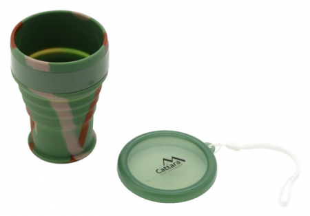 Cani - Pahar pliabil din silicon Army 350 ml Cattara