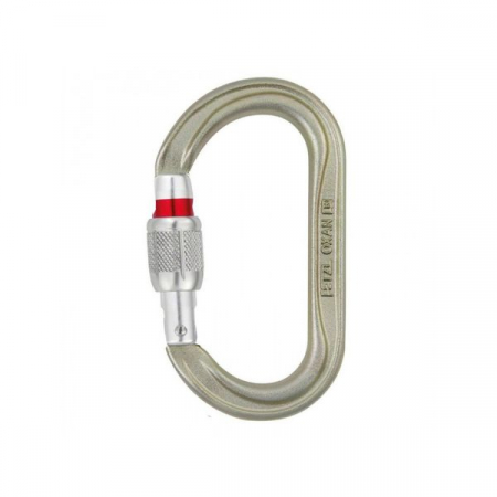 Carabiniere - Carabiniera Petzl oxan screw-lock crem