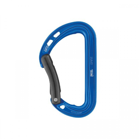 Carabiniere - Carabiniera Petzl Spirit bent albastra