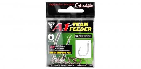 CARLIGE GAMAKATSU A1 TEAM FEEDER CIRCLE, NR 12, POWER 15 BUC / PLIC [3]